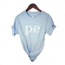 Dame T-shirt med tryk B134 11