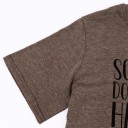 Dame T-shirt med tryk B180 4