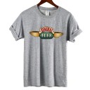Dame T-shirt med tryk B211 3