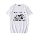 Dame T-shirt med tryk B285 8
