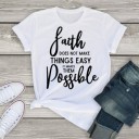 Dame T-shirt med tryk B292 2