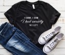 Dame T-shirt med tryk B295 1