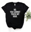 Dame T-shirt med tryk B323 1