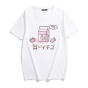 Dame T-shirt med tryk B328 8