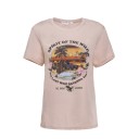 Dame T-shirt med tryk B330 1
