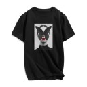Dame T-shirt med tryk B338 1