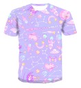 Dame T-shirt med tryk B361 5
