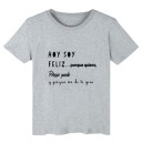 Dame T-shirt med tryk B392 4
