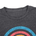 Dame-T-shirt med vintage-print 4