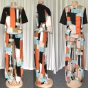 Dame T-shirt og bukser A2628 2