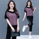 Dame T-shirt og bukser B1095 2