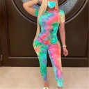 Dame T-shirt og leggings 6