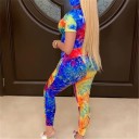 Dame T-shirt og leggings 1