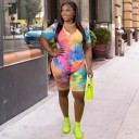 Dame T-shirt og shorts B1050 9