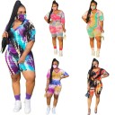 Dame T-shirt og shorts B1050 2