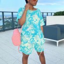 Dame T-shirt og shorts B1226 1