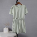 Dame T-shirt og shorts B894 10