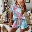 Dame T-shirt og shorts B911 4