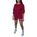Dame T-shirt og shorts P1002 9