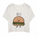 Dame T-shirt til bedste venner B188 2
