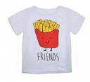 Dame T-shirt til bedste venner B188 3
