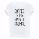 Dame-T-shirt til kaffeelskere J1792 2