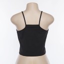 Dame tanktop med flæser 4
