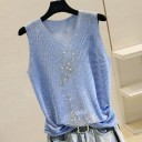 Dame tanktop med print A1207 5