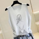 Dame tanktop med print A1207 7