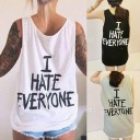 Dame tanktop med print A1211 1