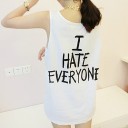 Dame tanktop med print A1211 2