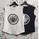 Dame tanktop med print B169 1