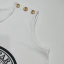 Dame tanktop med print B169 3