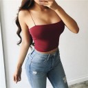 Dame tanktop med spaghettistropper A1076 10