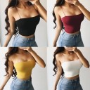 Dame tanktop med spaghettistropper A1076 2
