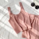 Dame tanktop, t-shirt og shorts 1