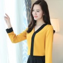 Dame tofarvet bluse 3