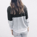 Dame vendbar sweater med snøring J1833 2