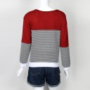 Dame vendbar sweater med snøring J1833 9