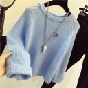 Dame vinter strikket sweater J2453 11
