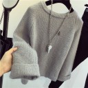 Dame vinter strikket sweater J2453 14