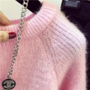 Dame vinter strikket sweater J2453 19