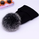 Dame vinterhue med pompon Charlotte 11