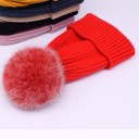 Dame vinterhue med pompon Charlotte 7