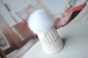 Dame vinterhue med pompon J3007 26