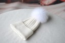 Dame vinterhue med pompon J3007 10