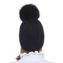 Dame vinterhue med pompon J3007 12
