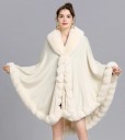 Dame vinterponcho P2529 2