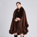 Dame vinterponcho P2529 7