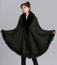 Dame vinterponcho P2529 8